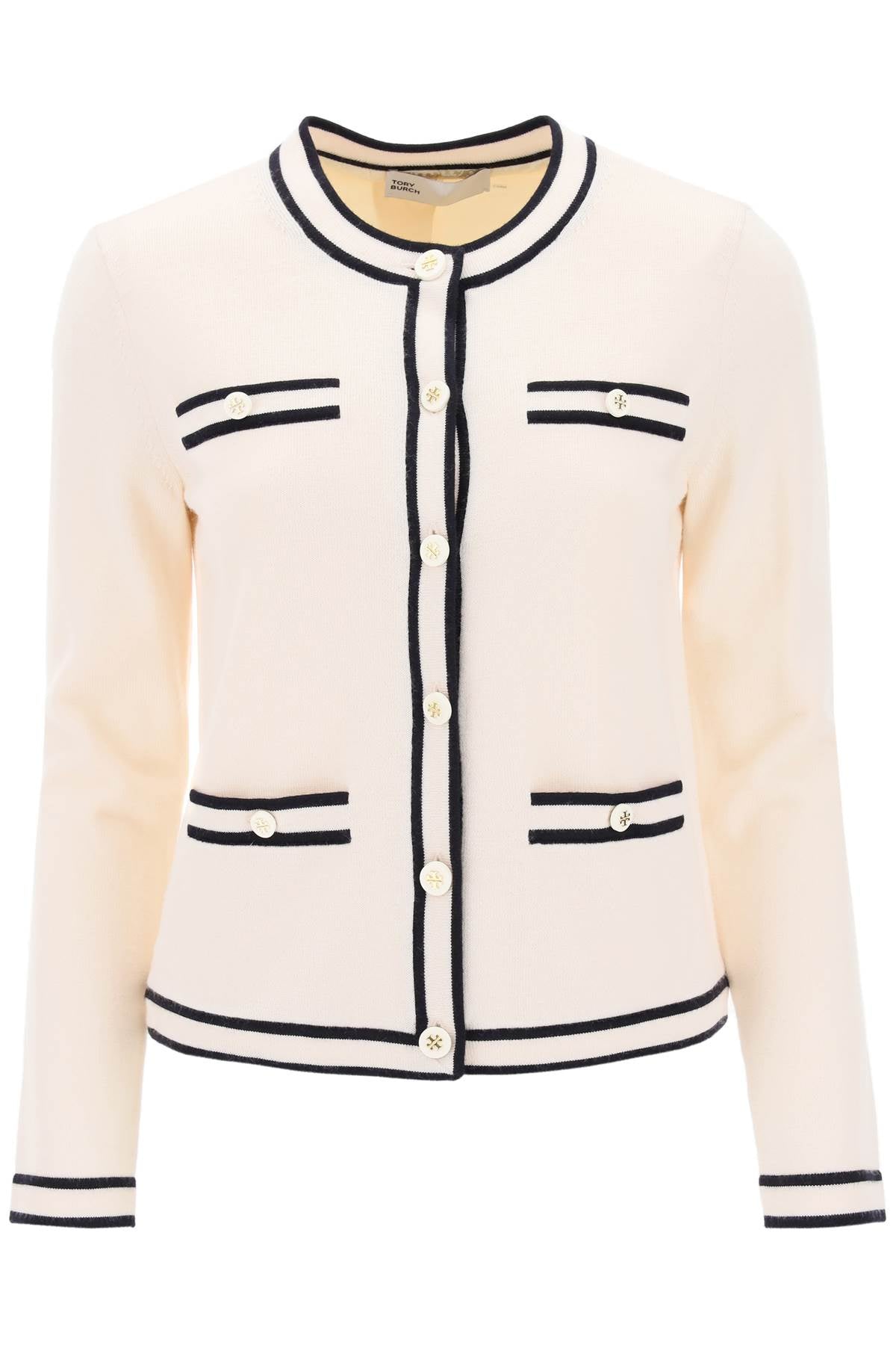 Tory Burch Tory Burch kendra merino wool cardigan