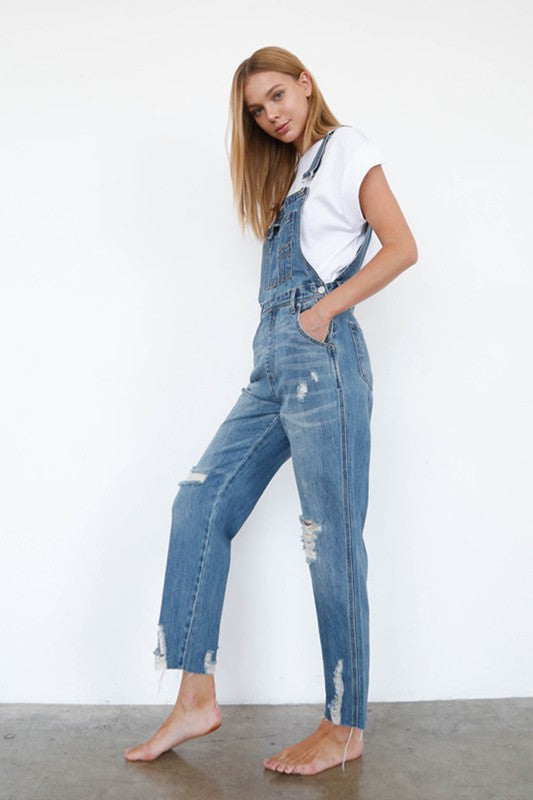 “ALEXIS” SLIM STRAIGHT OVERALLS