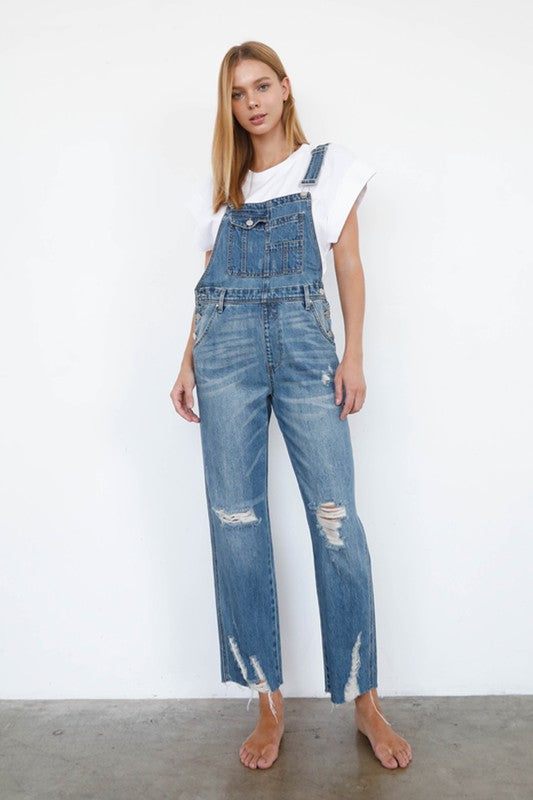 “ALEXIS” SLIM STRAIGHT OVERALLS