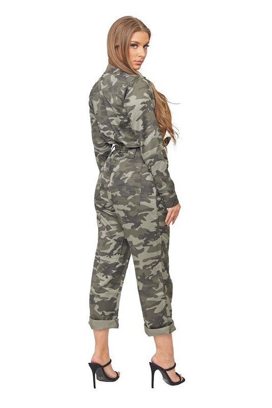 CAMO JUMPSUIT