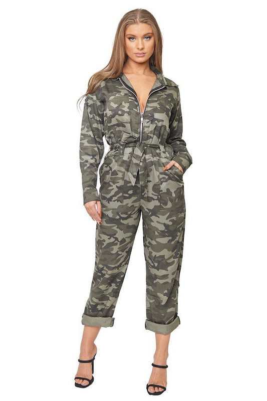 CAMO JUMPSUIT