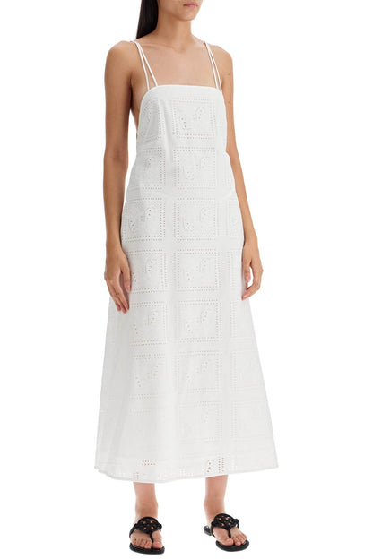 Tory Burch Tory Burch midi lace dress in seven