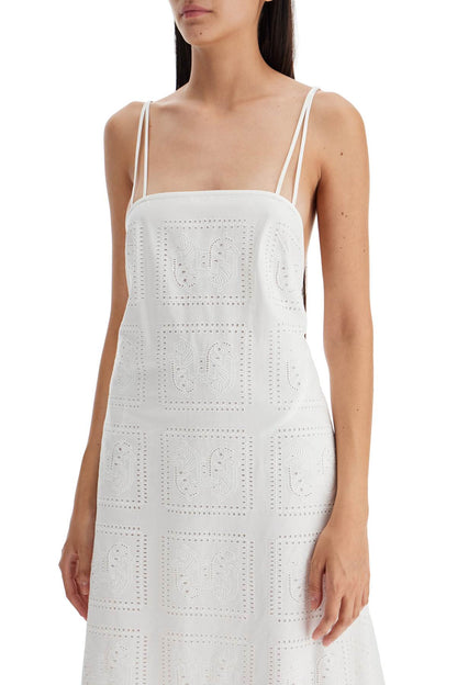 Tory Burch Tory Burch midi lace dress in seven