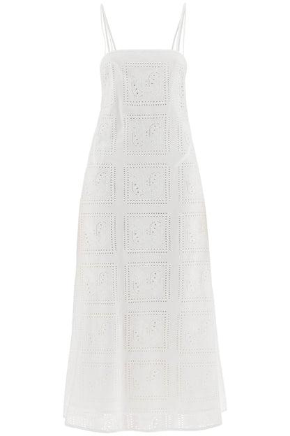 Tory Burch Tory Burch midi lace dress in seven