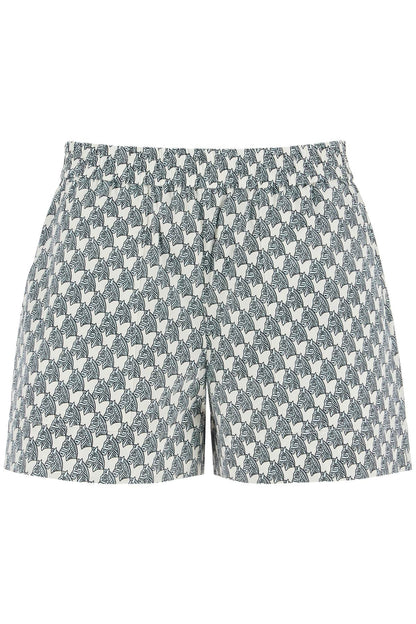 Tory Burch Tory Burch printed poplin shorts for