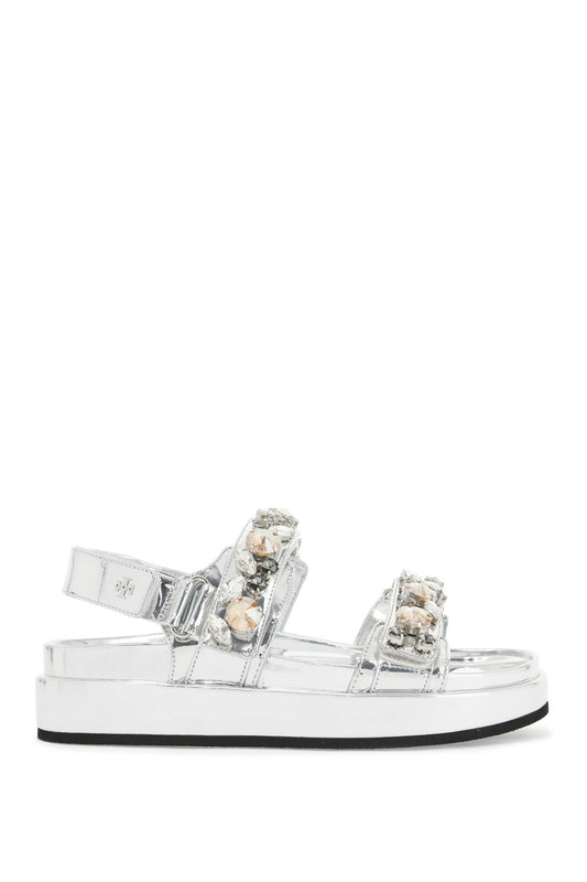 Tory Burch Tory Burch kira sports sandals with crystals