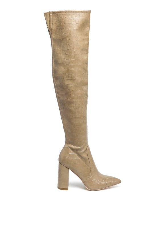 “PRECIOUS” Over-the-Knee Boot