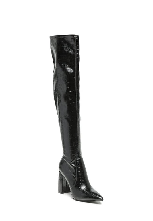 “PRECIOUS” Over-the-Knee Boot