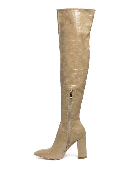 “PRECIOUS” Over-the-Knee Boot