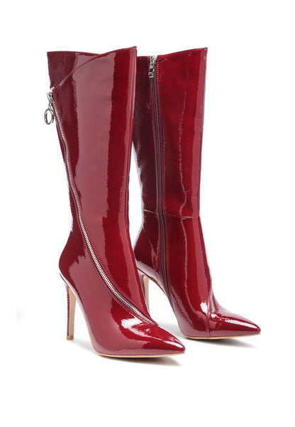 “TARA” ZIP AROUND CALF BOOT