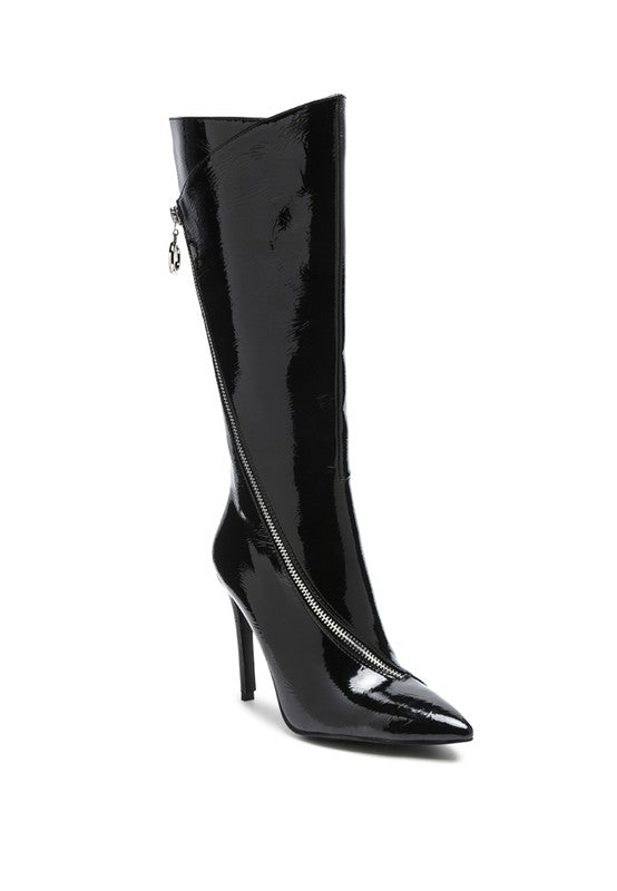 “TARA” ZIP AROUND CALF BOOT