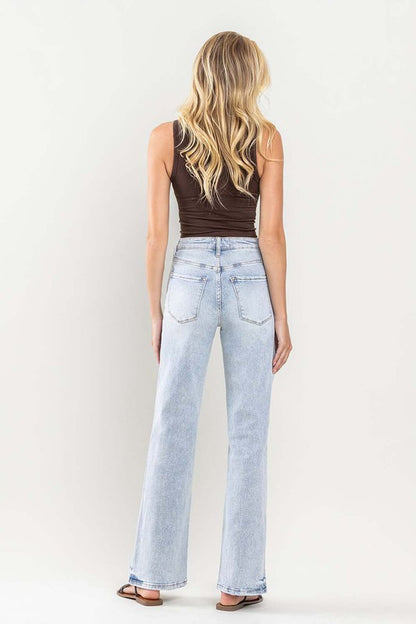 “CANDI” 90's Vintage Super High-Rise Flare Jeans