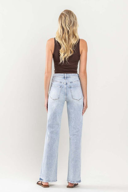 “CANDI” 90's Vintage Super High-Rise Flare Jeans