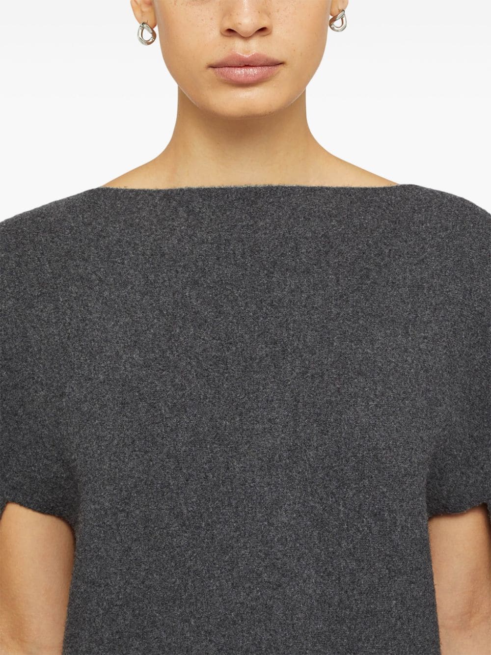 Jil Sander cashmere blend cape