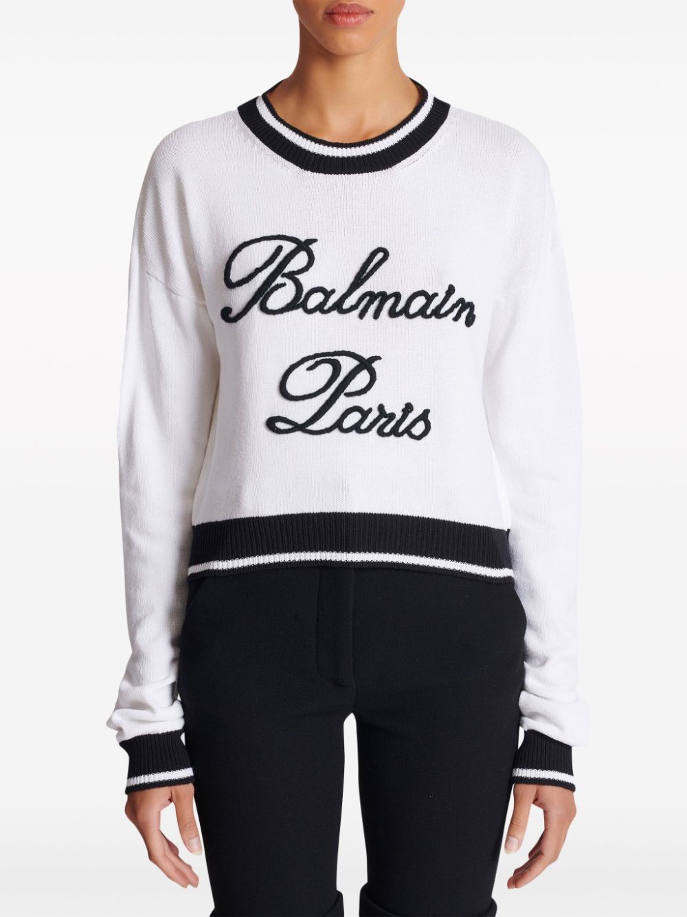 Balmain Sweaters White