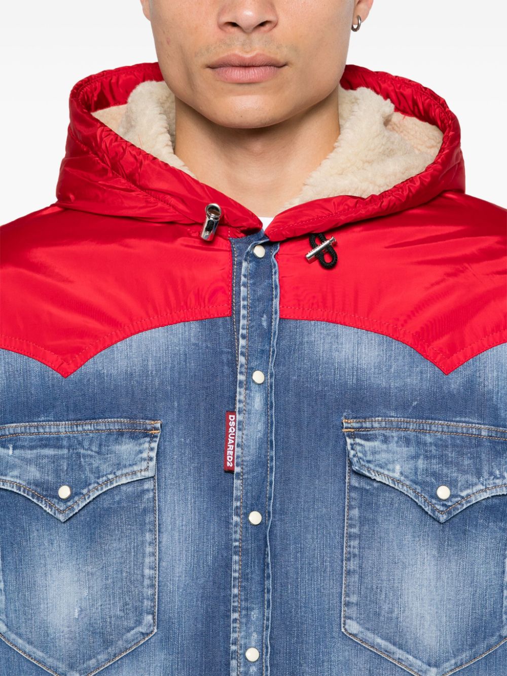 Dsquared2 Dsquared2 Coats Clear Blue