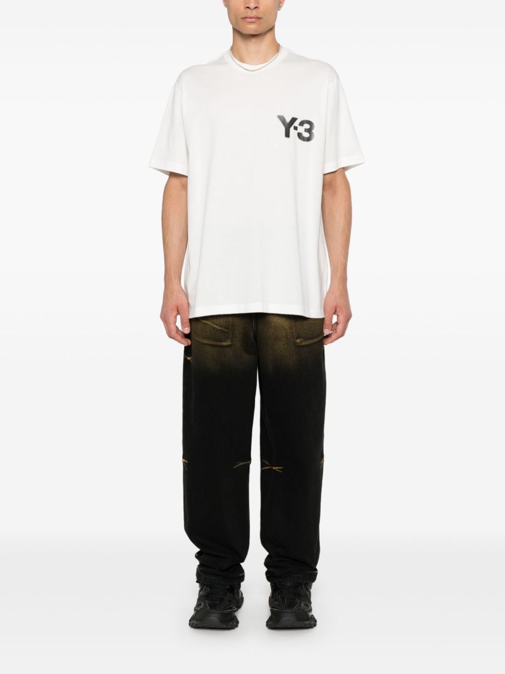 Y-3 Y-3 T-shirts and Polos White