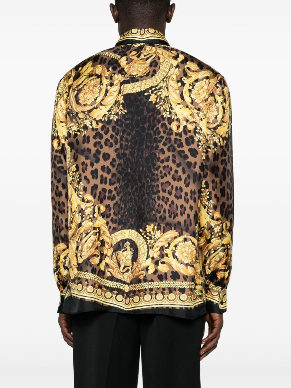 Versace Barocco-print shirt