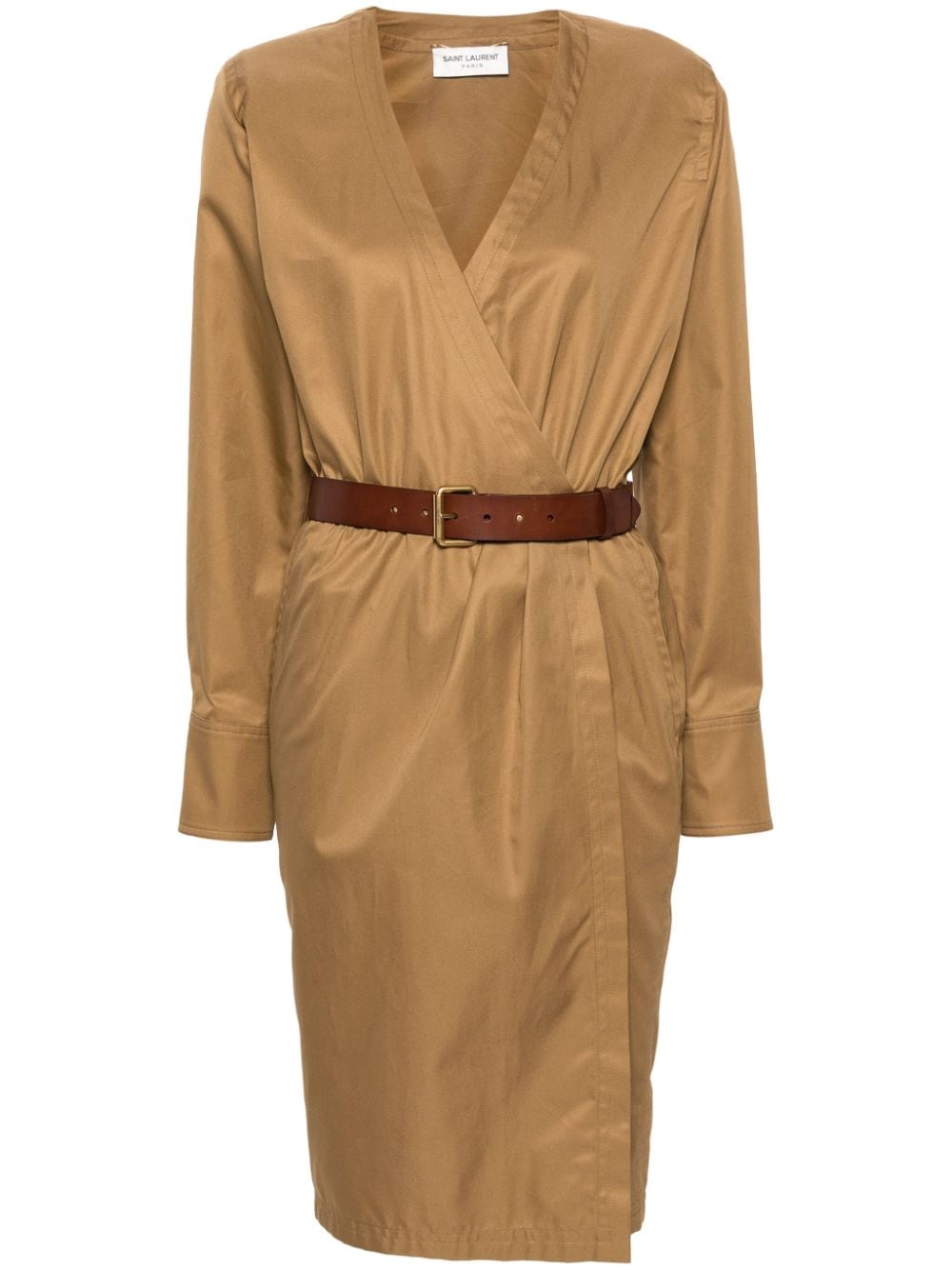 Saint Laurent Saint Laurent  Dresses Camel