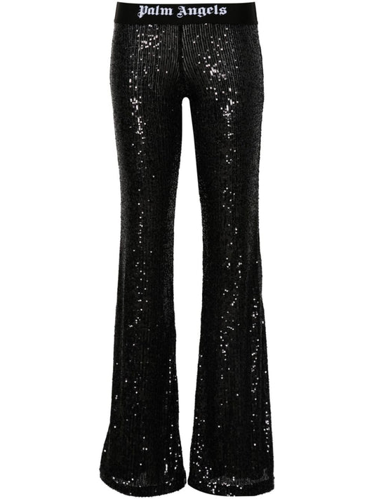 Palm Angels Palm Angels Trousers Black