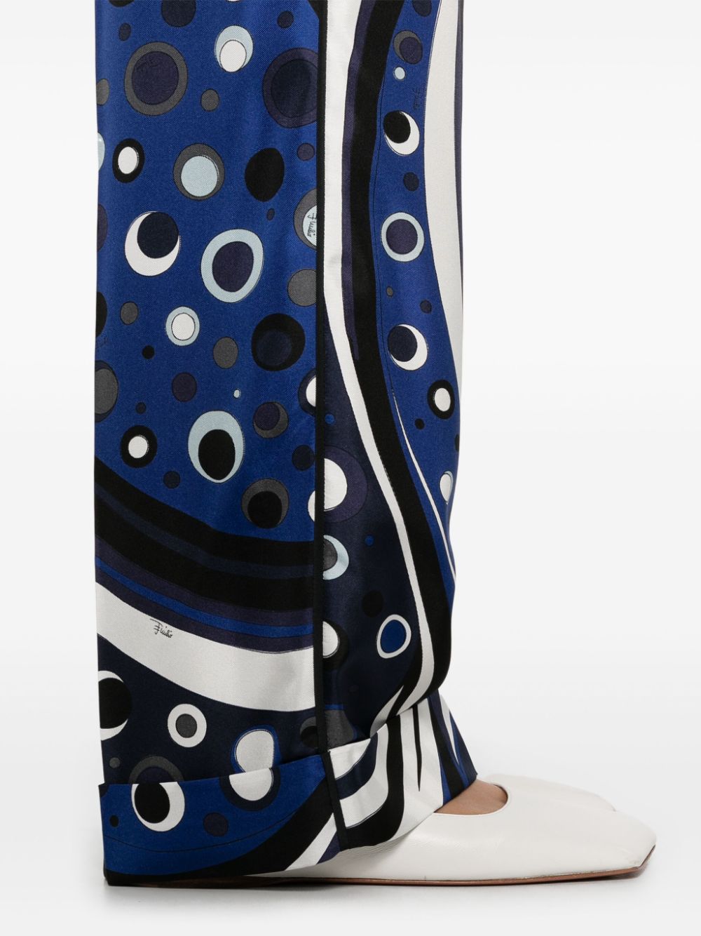 Pucci Pucci Trousers Blue