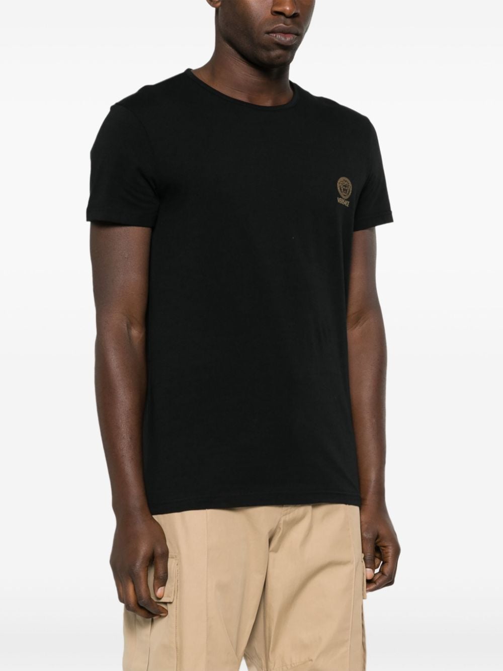 Versace Medusa T-shirt in Black