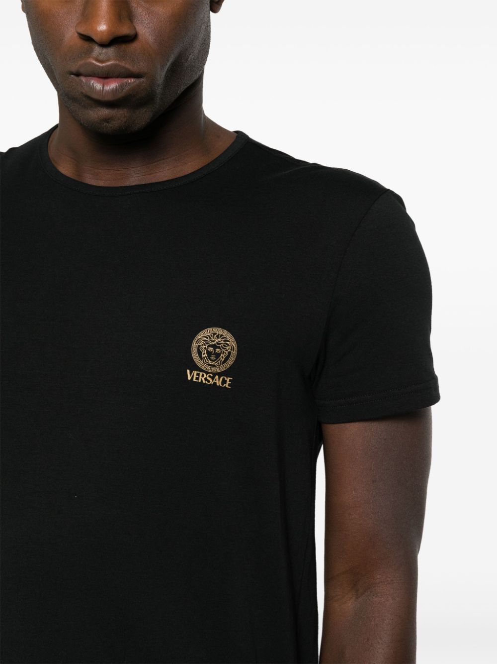 Versace Medusa T-shirt in Black