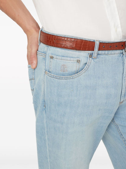 Brunello Cucinelli Jeans Clear Blue