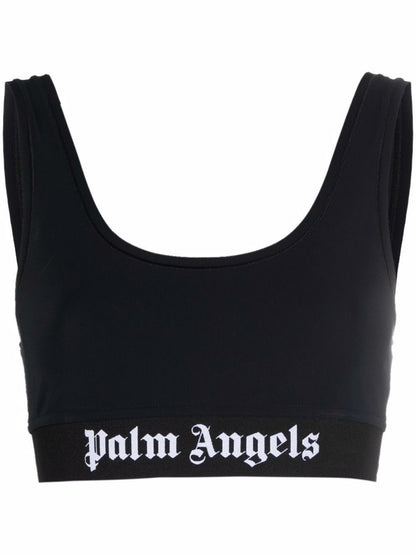 Palm Angels logo sport bra