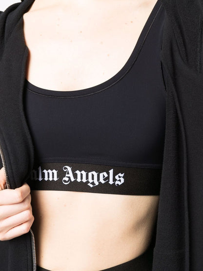 Palm Angels logo sport bra