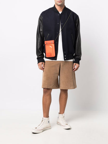 Golden Goose panelled varsity jacket