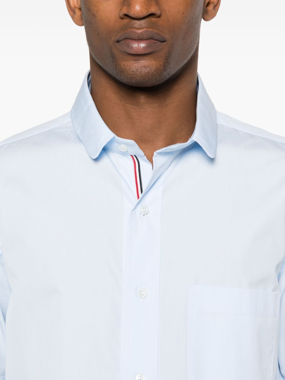 Thom Browne Shirts Clear Blue