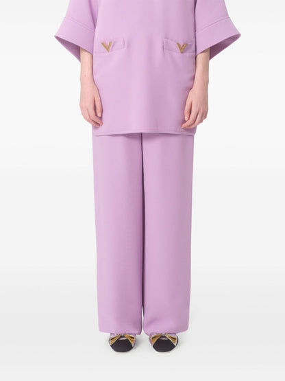 Valentino Valentino Trousers Lilac