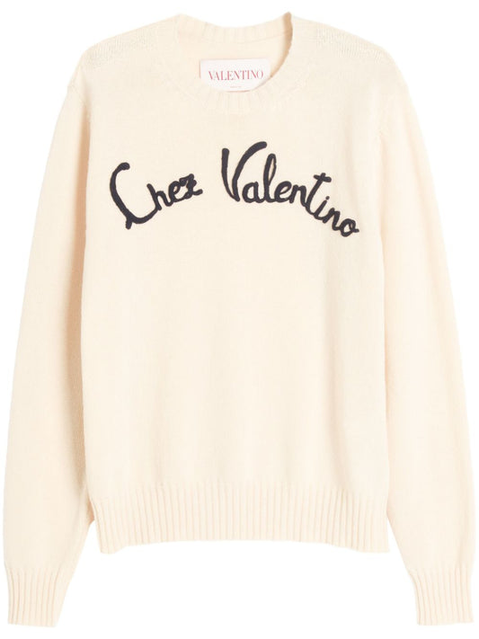 Valentino Valentino Sweaters White