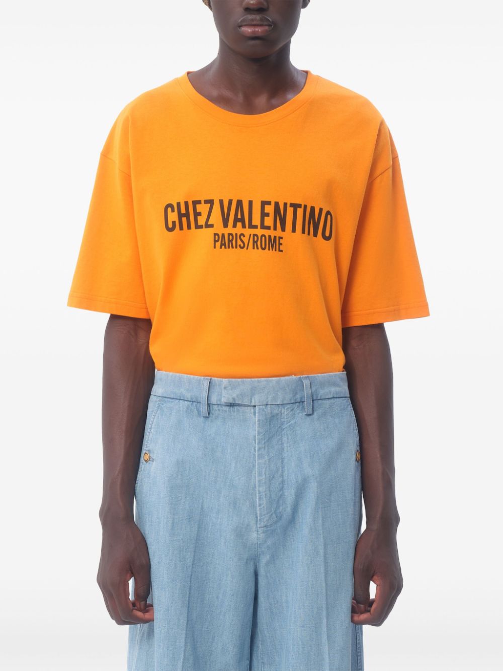 Valentino Valentino T-shirts and Polos Orange