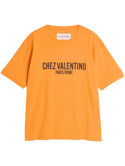 Valentino Valentino T-shirts and Polos Orange