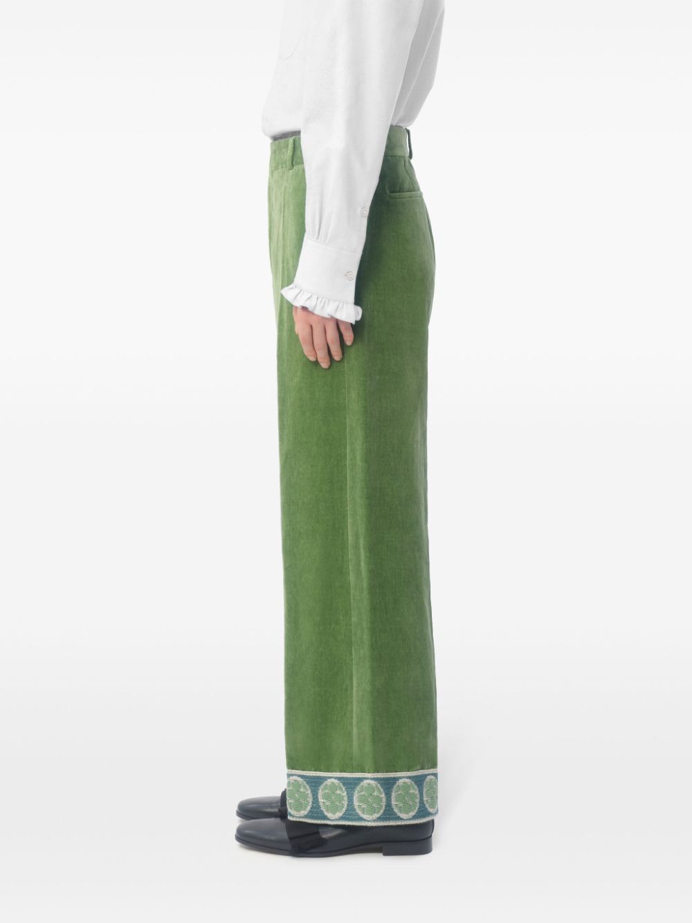 Valentino Valentino Trousers Green