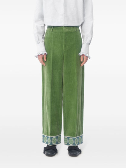 Valentino Valentino Trousers Green