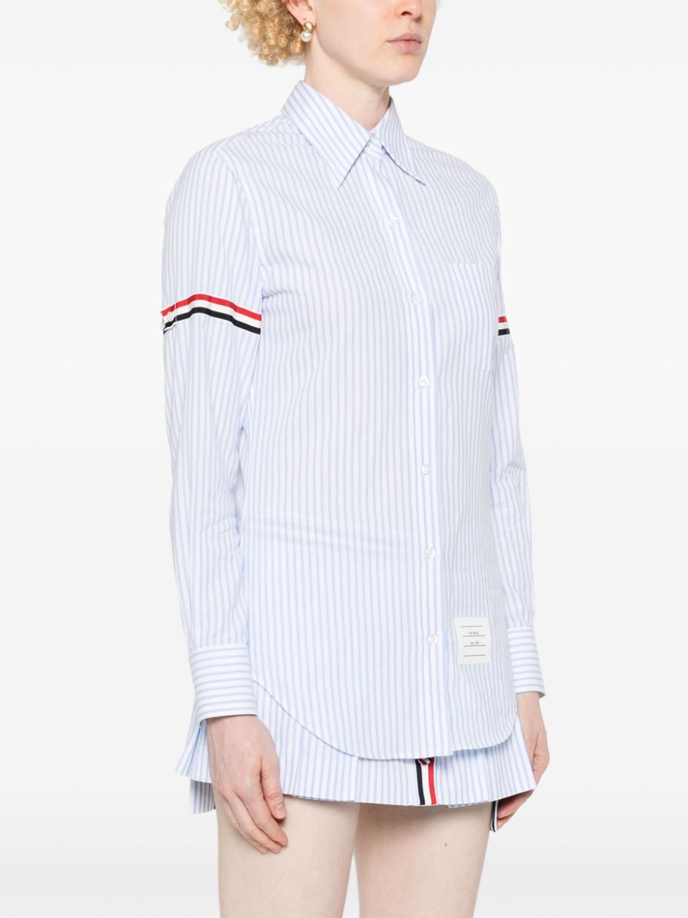 Thom Browne Shirts Clear Blue