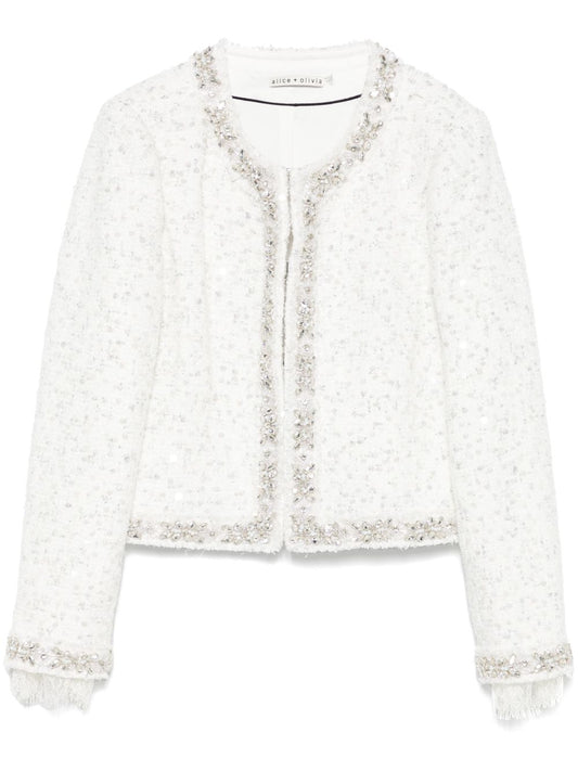 Alice + Olivia Jackets White