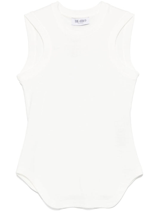 The Attico Top White