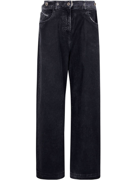 The Attico Trousers Blue