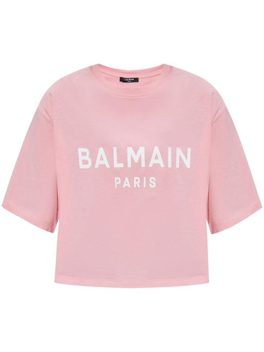 Balmain printed T-shirt