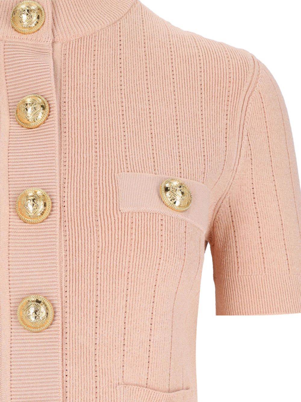 Balmain four pocket cropped cardigan