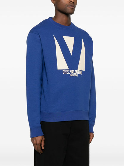 Valentino Chez Valentino Print Sweatshirt