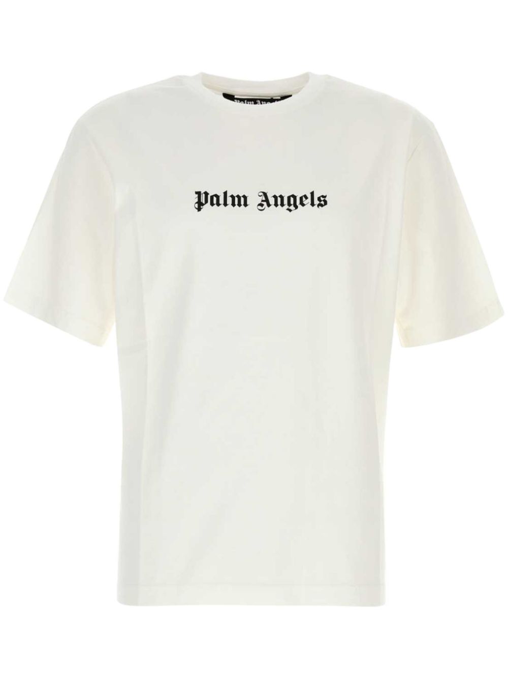 Palm Angels logo print crew neck T-shirt