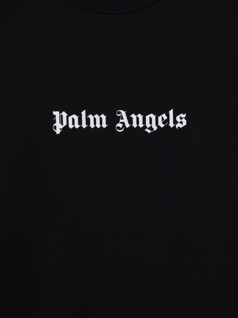 Palm Angels logo print cotton T-shirt