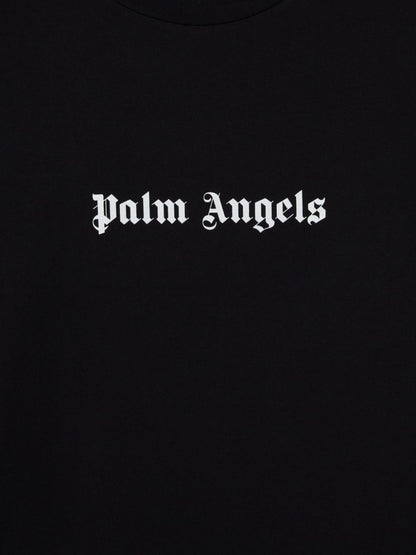 Palm Angels logo print cotton T-shirt