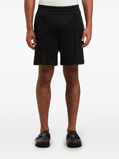 Palm Angels curved logo track shorts