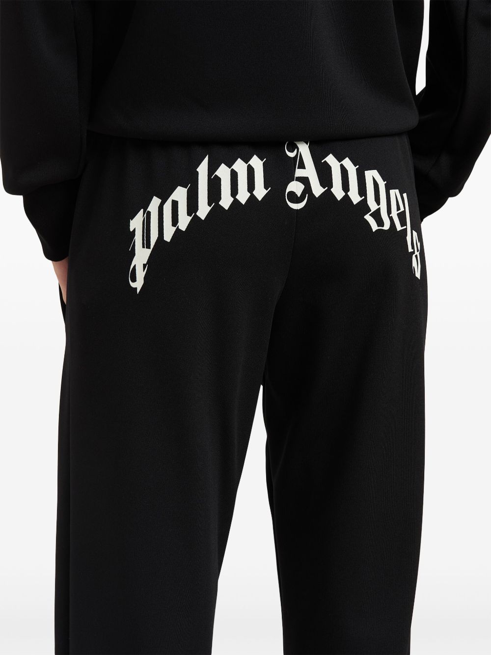 Palm Angels curved logo track pants